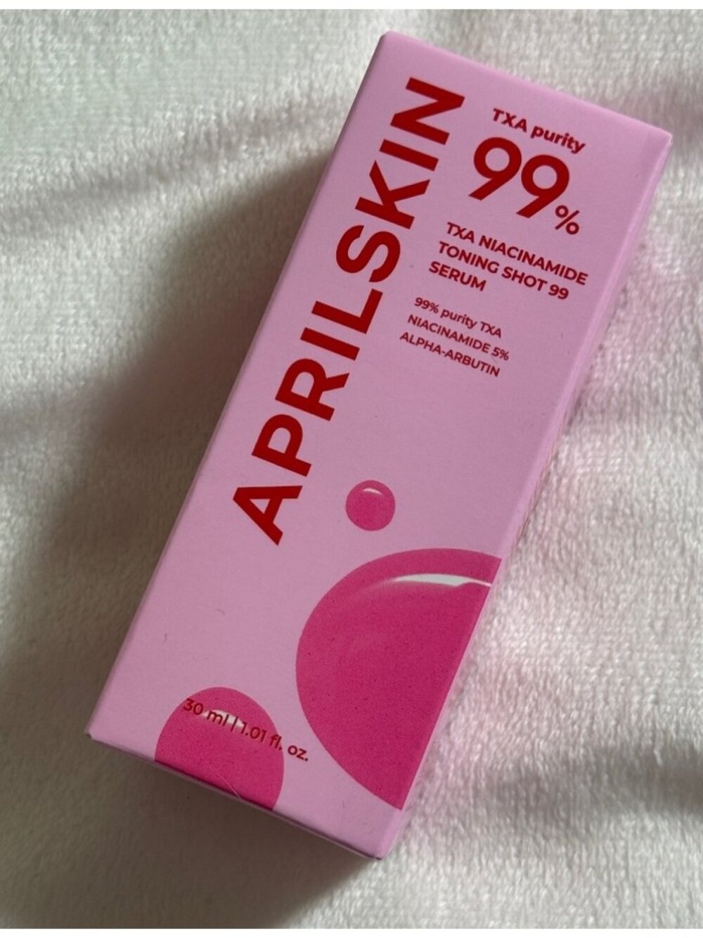 APRILSKIN TXA Niacinamide Toning Shot 99 Serum